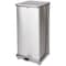 Rubbermaid Commercial Step Can, f/Indoor Waste, Stainless Steel, 15"x15"x30", SR RCPST24SSPL - alternate 1